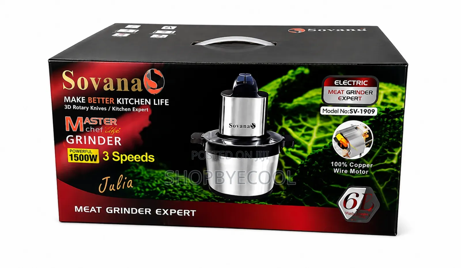 Food Processor 6 Litre
