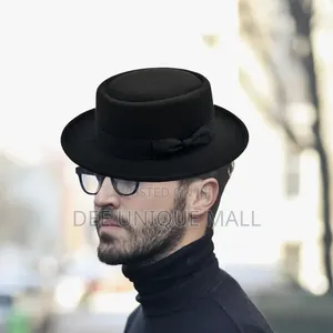 Wool Short Brim Fedorahat.Unisex Available in Various Colors