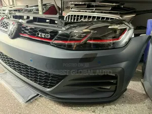 Golf 7 2013 GTI Model. This Is Complete Bumber With Front Grill.