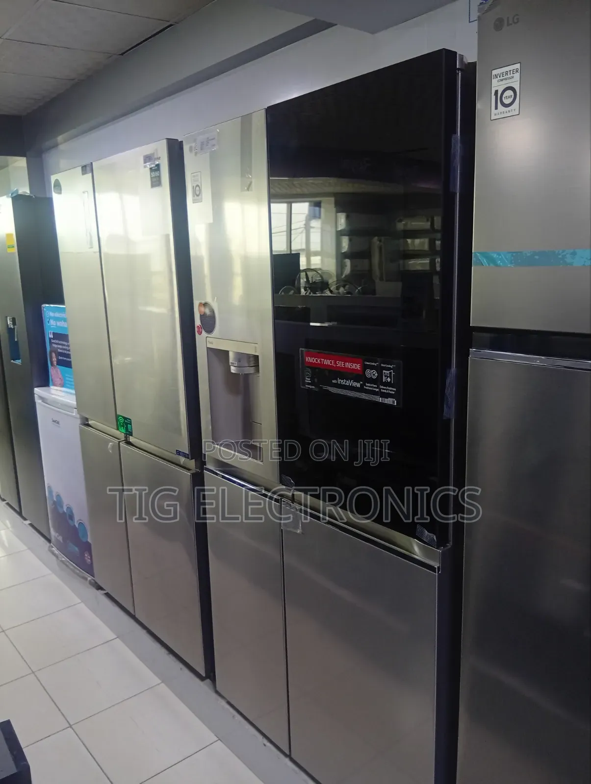 LG Side by Side Refrigerator