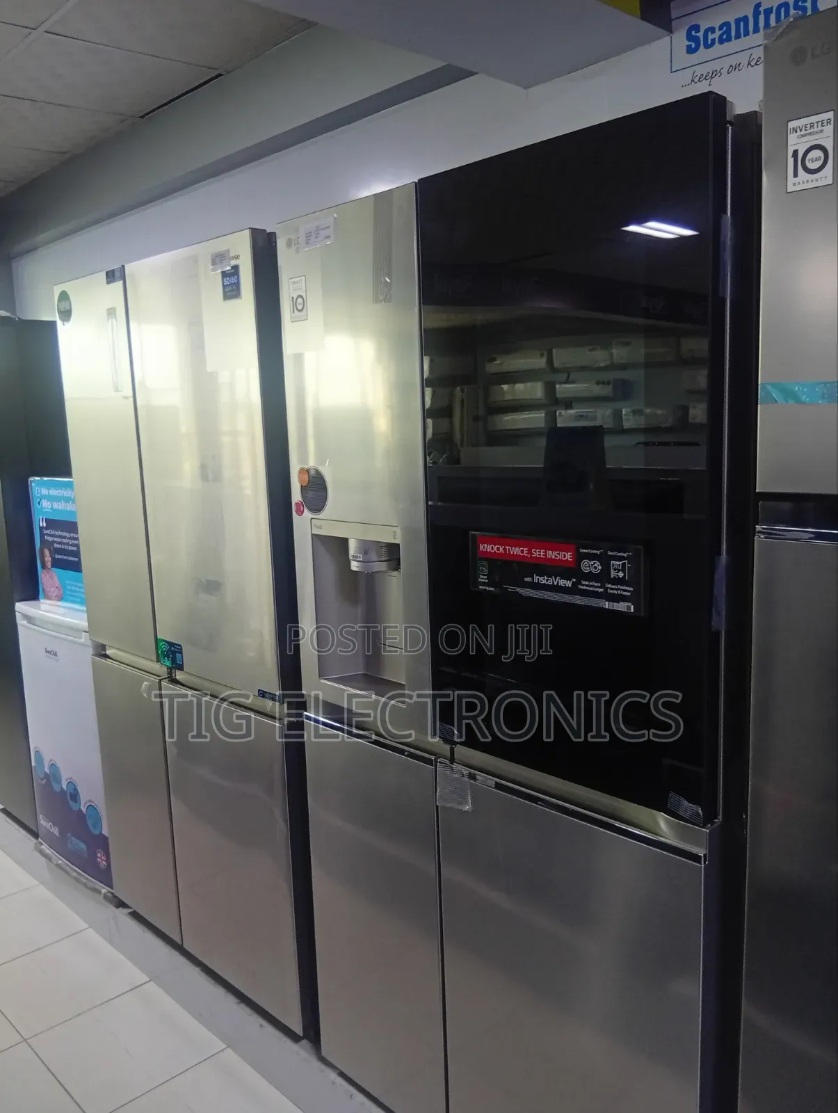 LG Side by Side Refrigerator