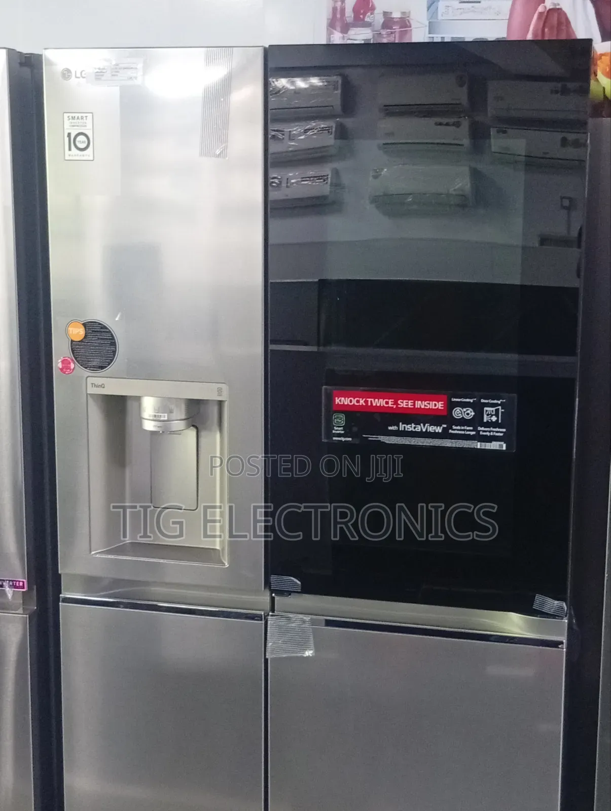 LG Side by Side Refrigerator