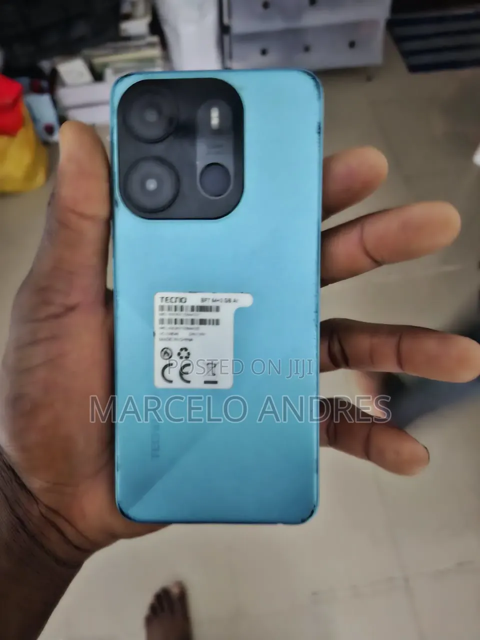 Tecno Pop 7 Pro 64 GB Blue