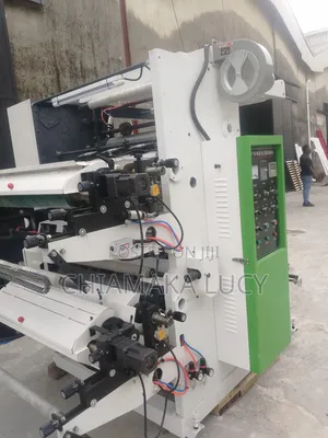 Two Colour Flexographic Nylon Printing Machine