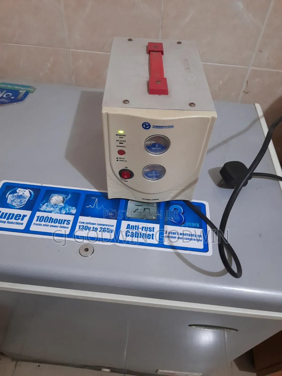 Thermocool Stabiliser and Voltage Regulator Tec-Tr-5000d