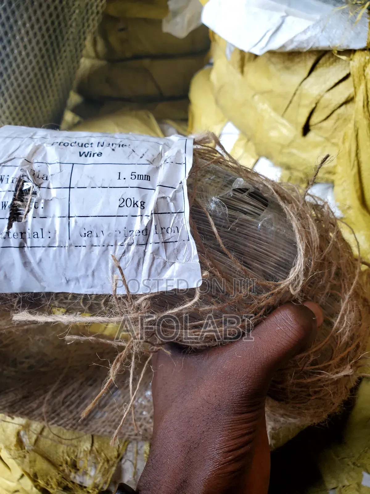 Galvanize Binding Wire
