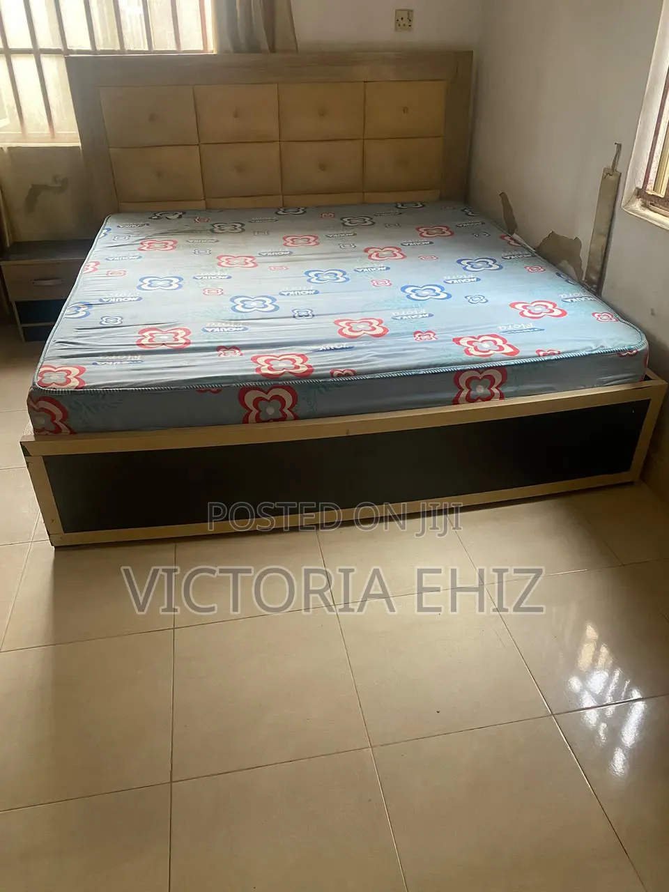 Bed Frame Plus Mattress