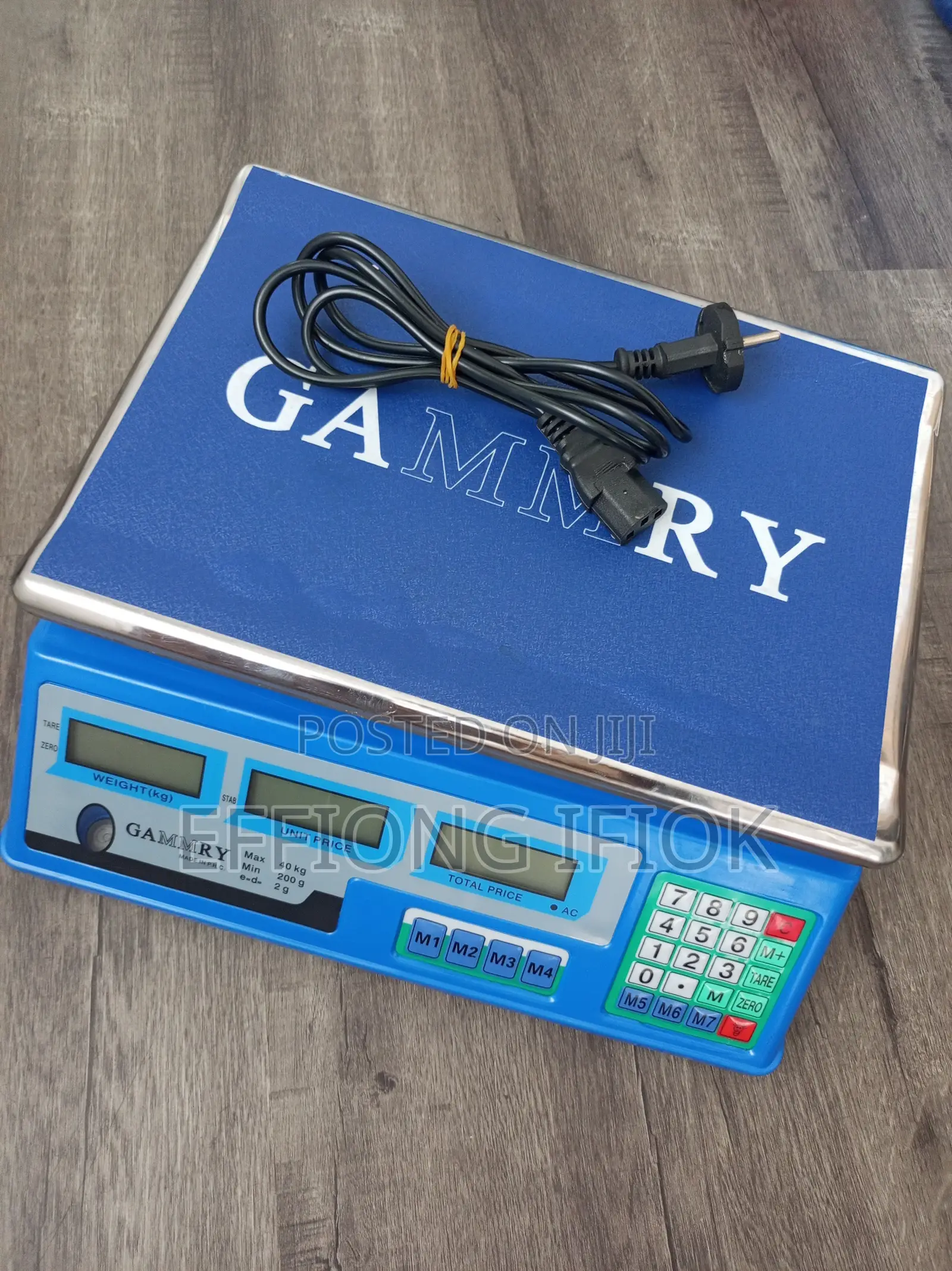 Gammry Electronic Pricing Scale