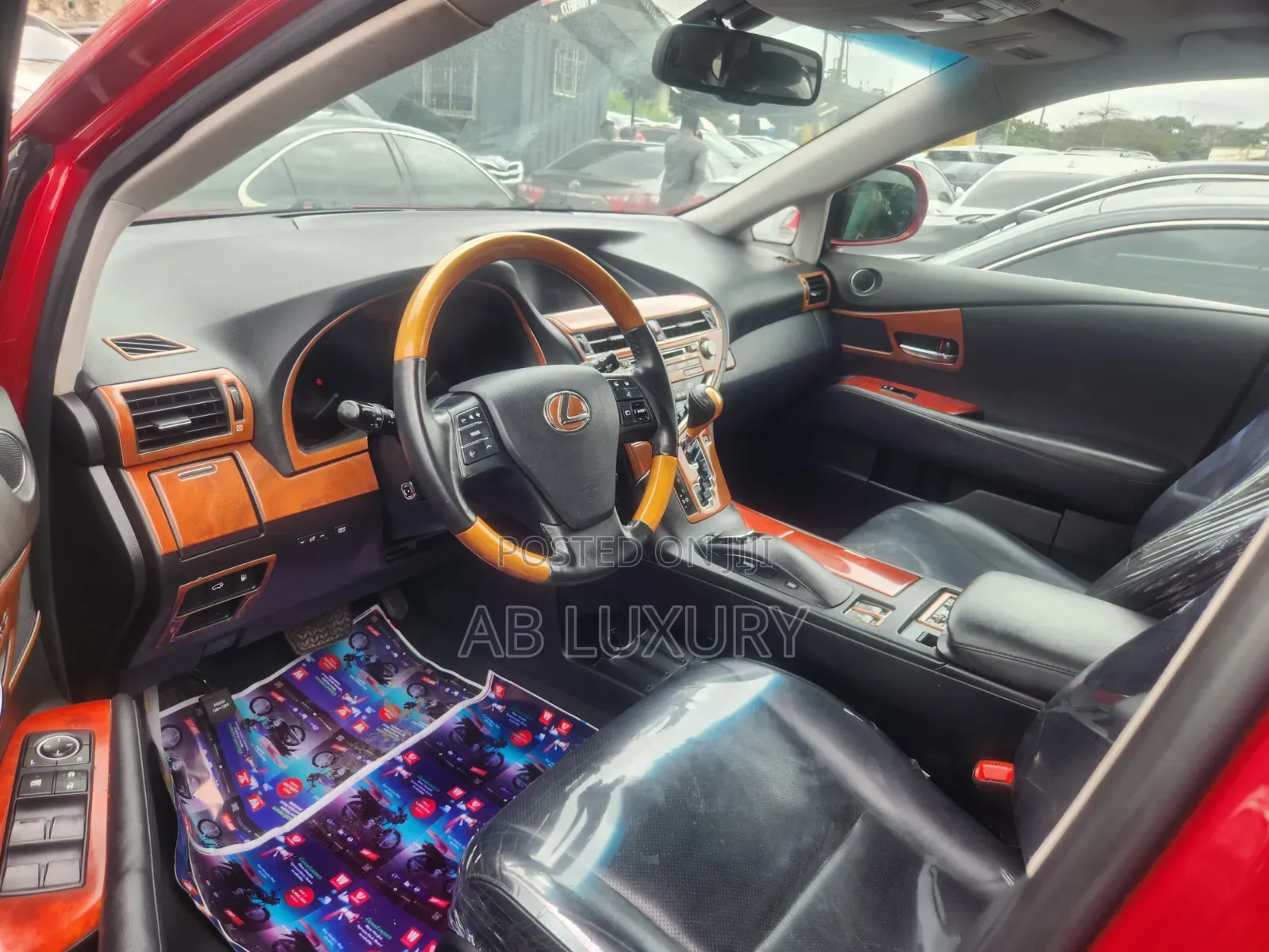 Lexus RX 2011 Red