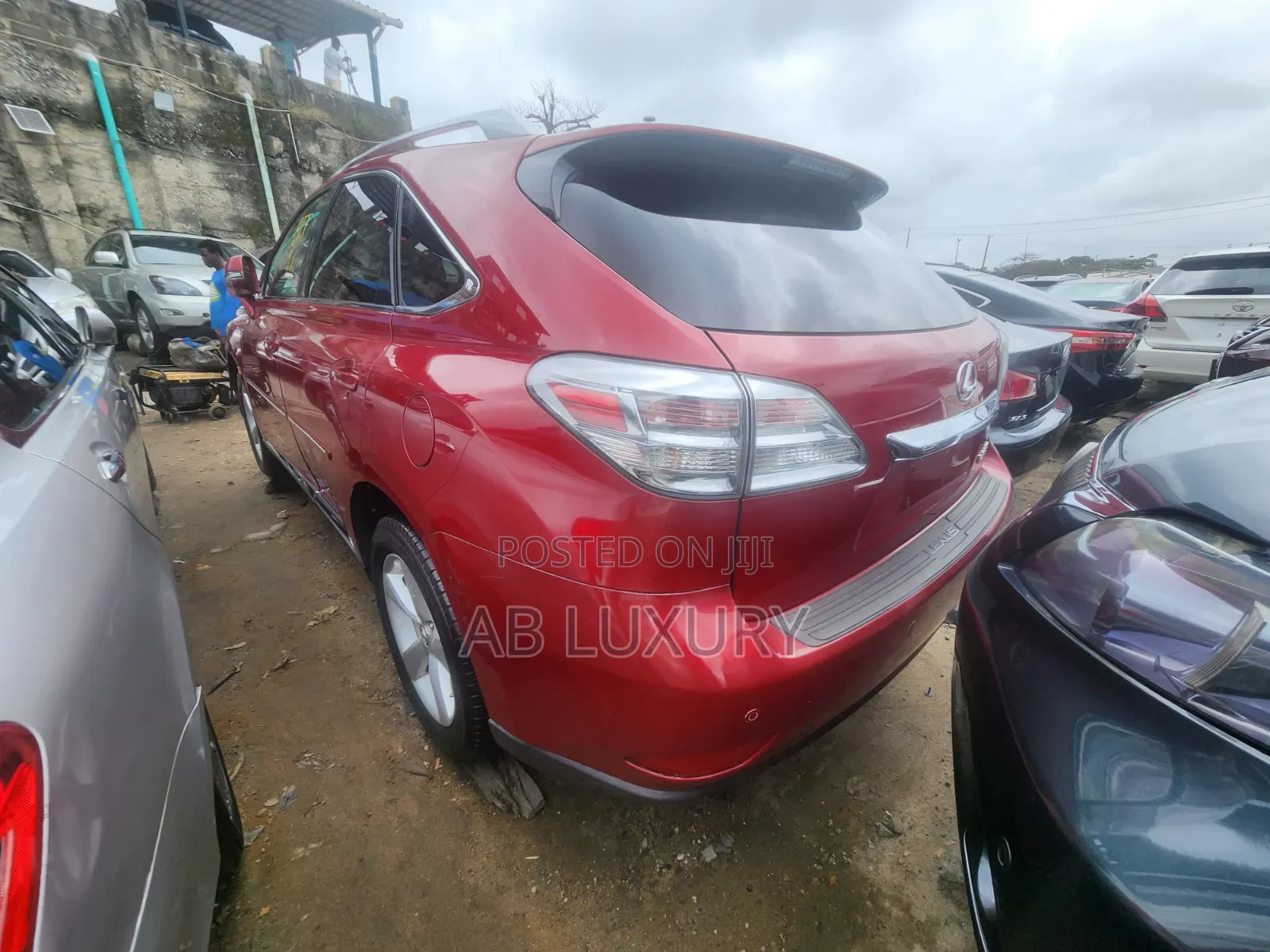 Lexus RX 2011 Red