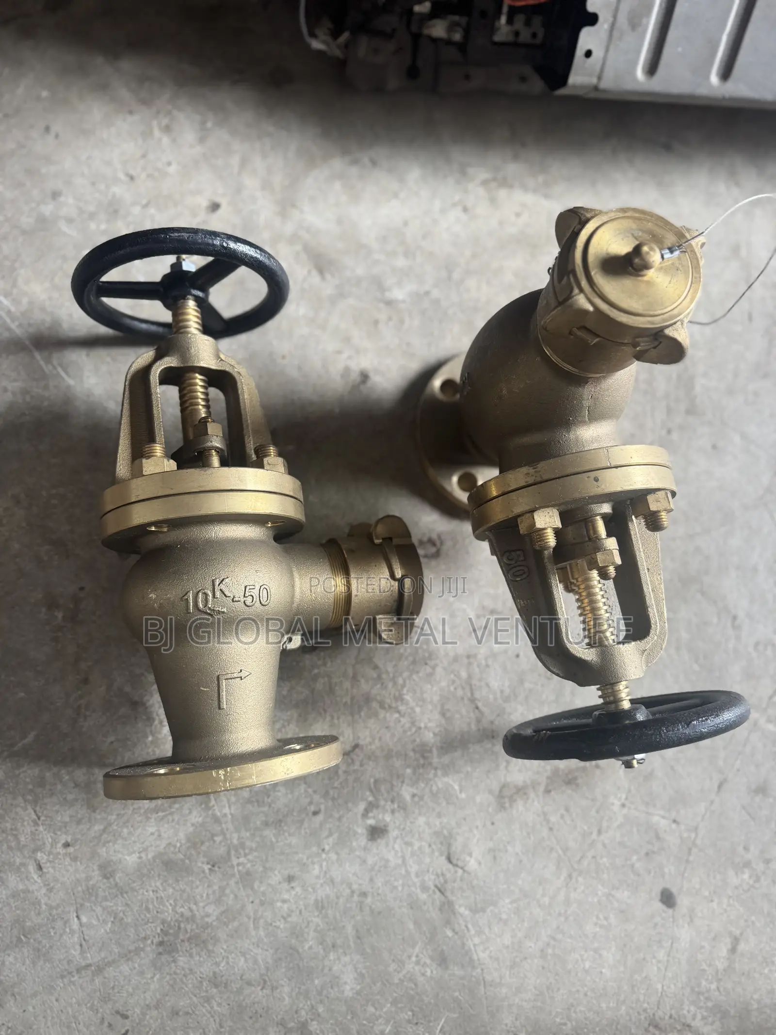 Bronze Angle Coupling Valve 50by10k