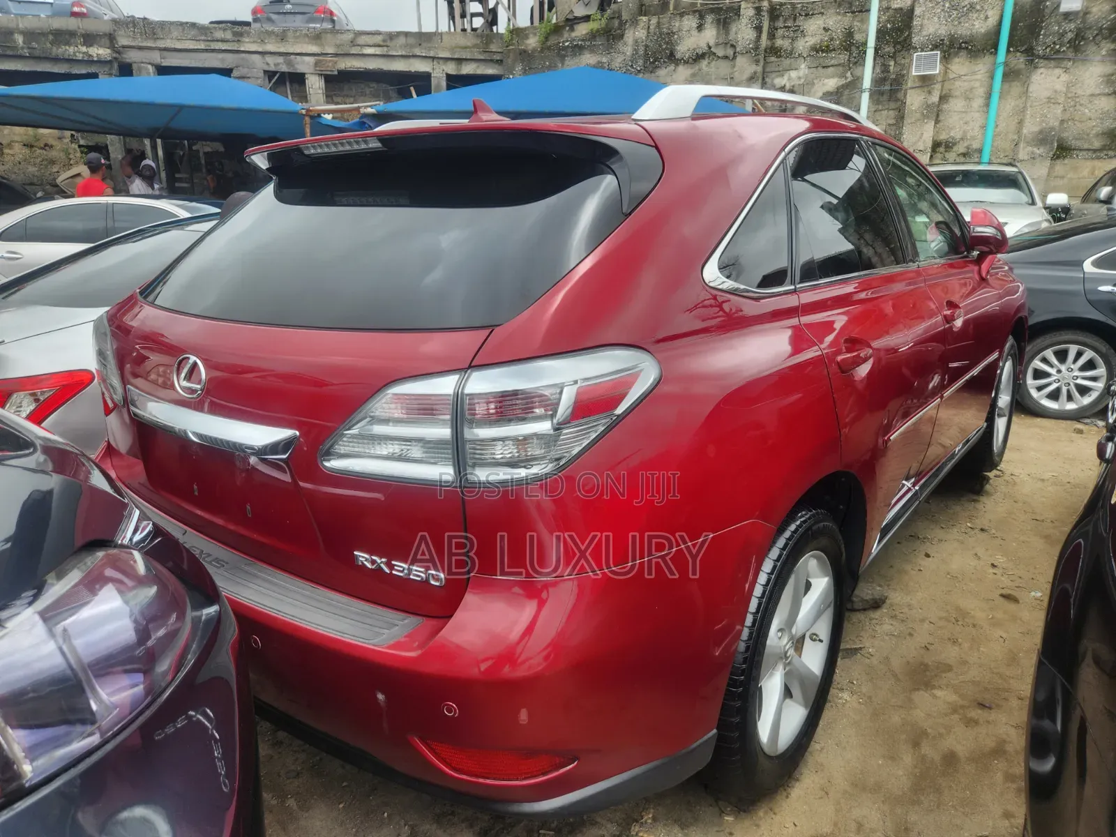 Lexus RX 2011 Red