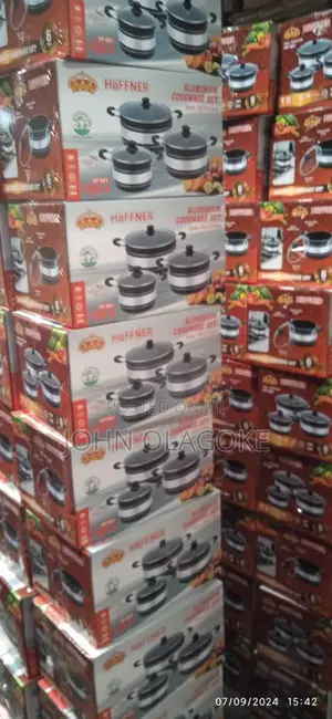 Hoffner 603 Nonstick Pot 3 Set 26/28/30cm
