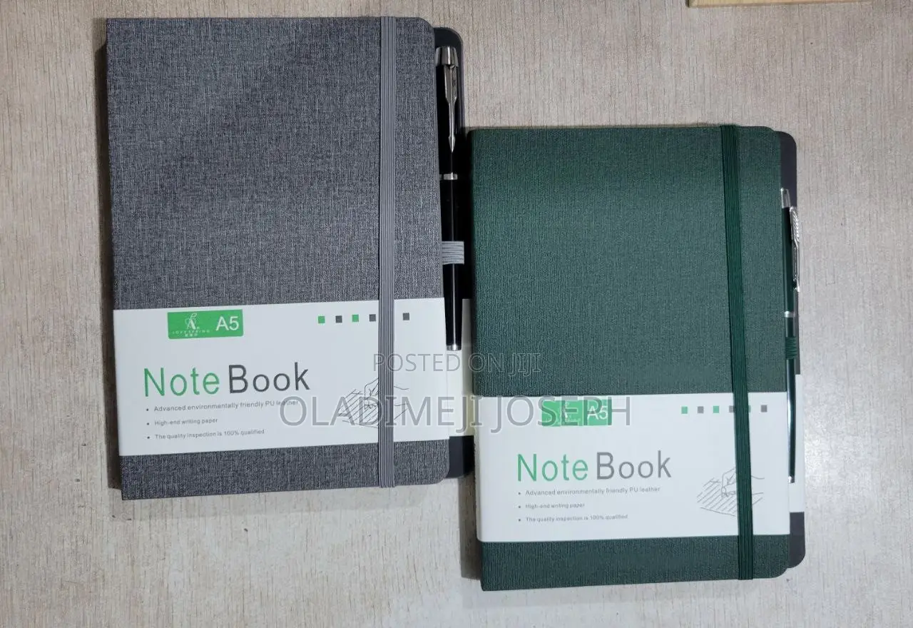 Notebook and Pen