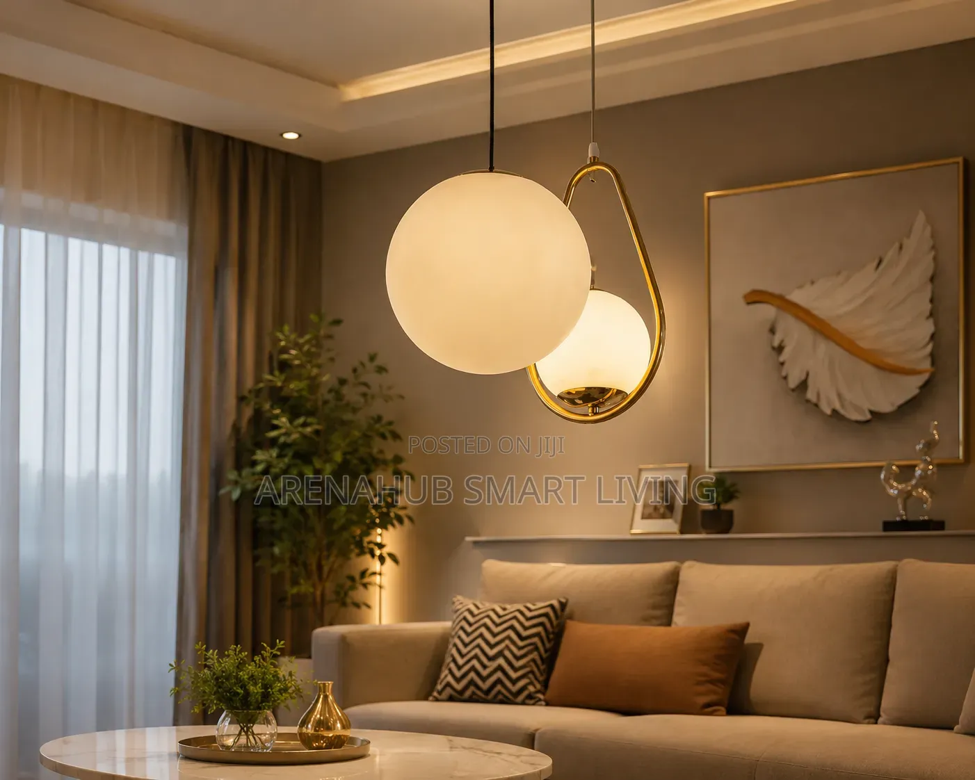 Shiny White Glass Globes for Light