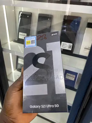 New Samsung Galaxy S21 Ultra 5G 256 GB Silver