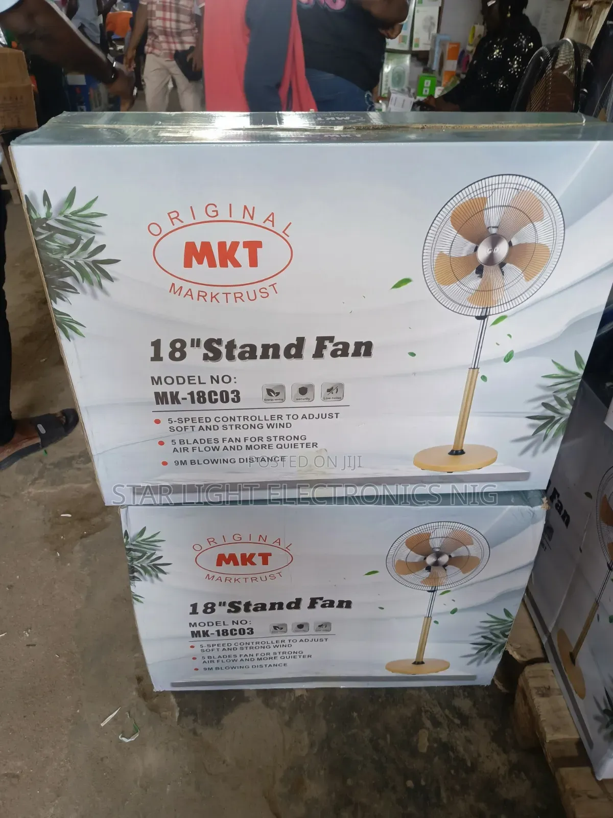 DC Industrial 18 Inch Fan
