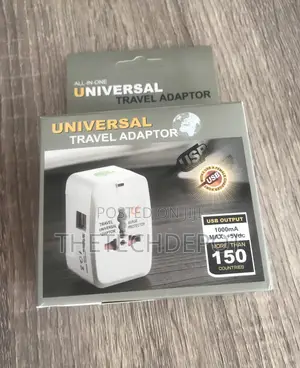 Universal Travel Adapter With USB Port