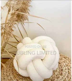 Ball Throw Pillow | Unique Round Decorative Cushion for Bed & Sofa
