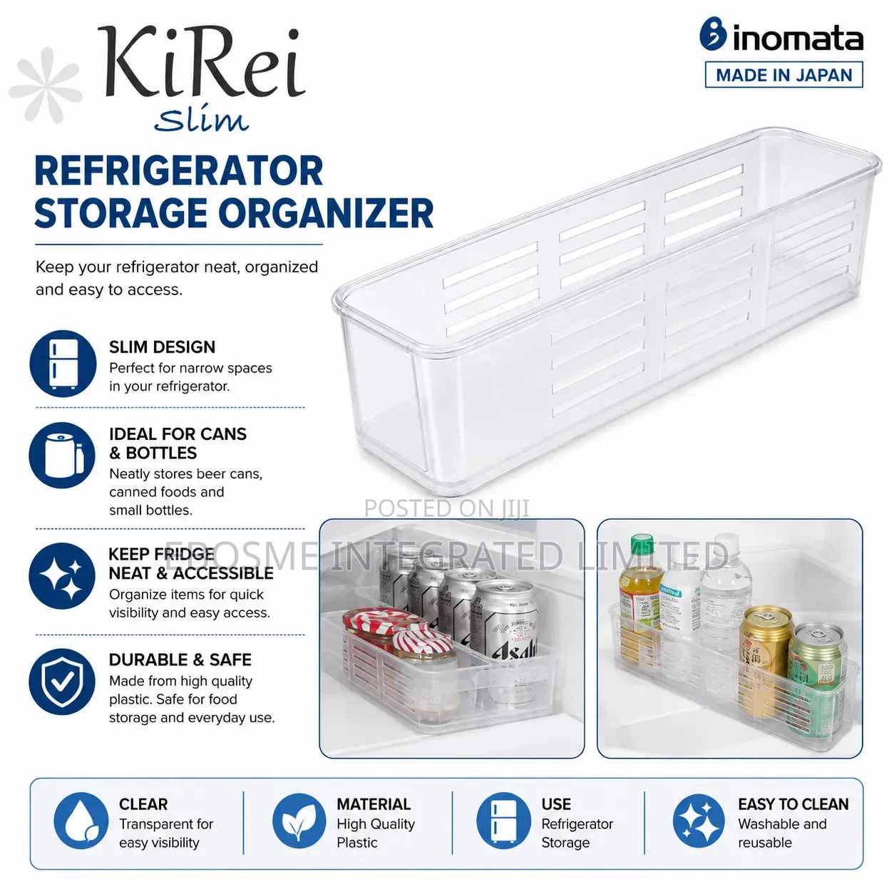 Refrigerator Storage Organizer – Made in Japan.