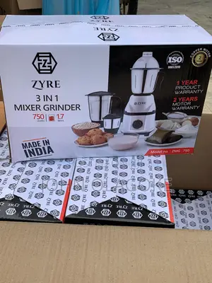 Zyre Mixer Grinder 750W 3Cups ZMG-750