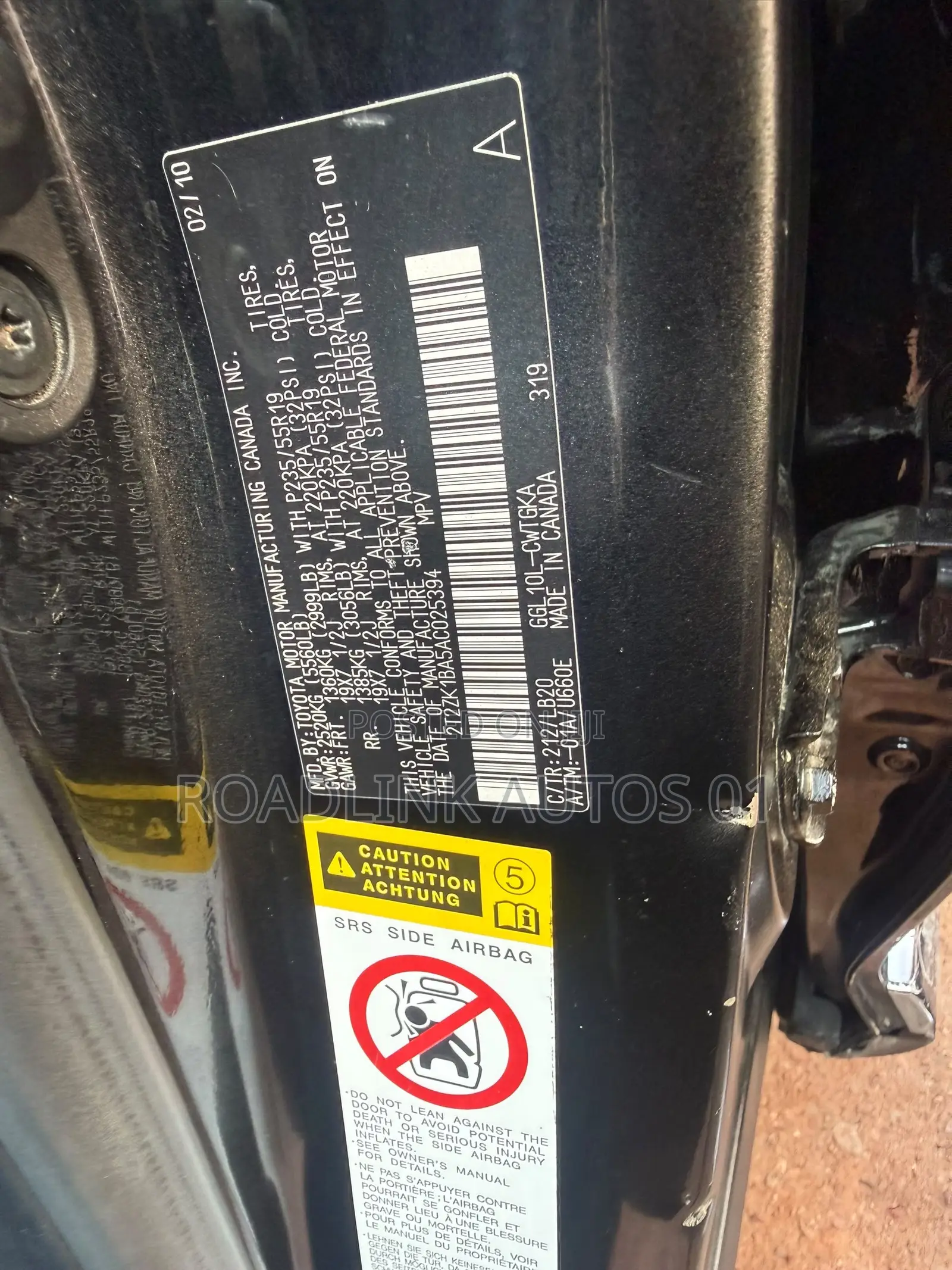 Lexus RX 350 2010 Black
