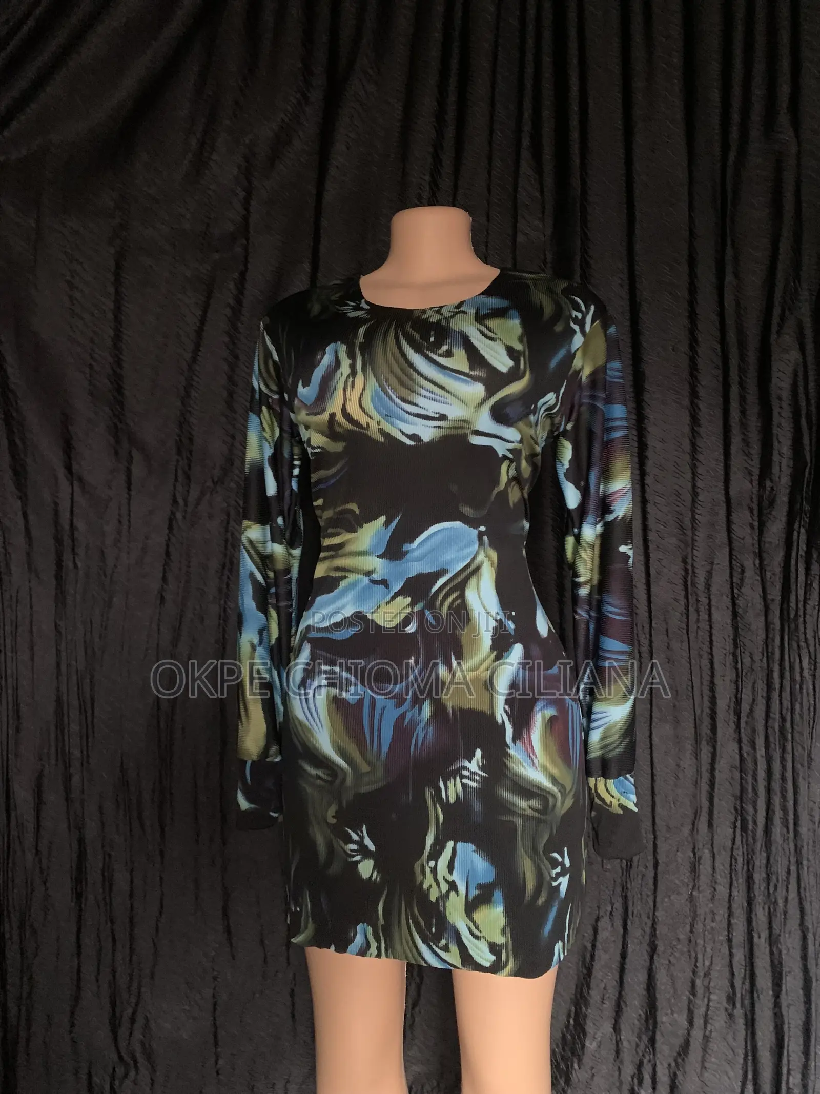 Fitted Lycra Short Dress – Stretchy & Comfortable