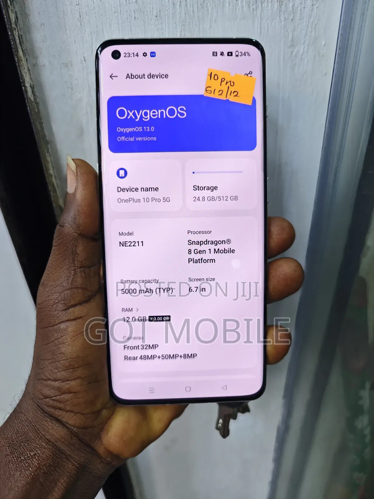 OnePlus 10 Pro 512 GB Black