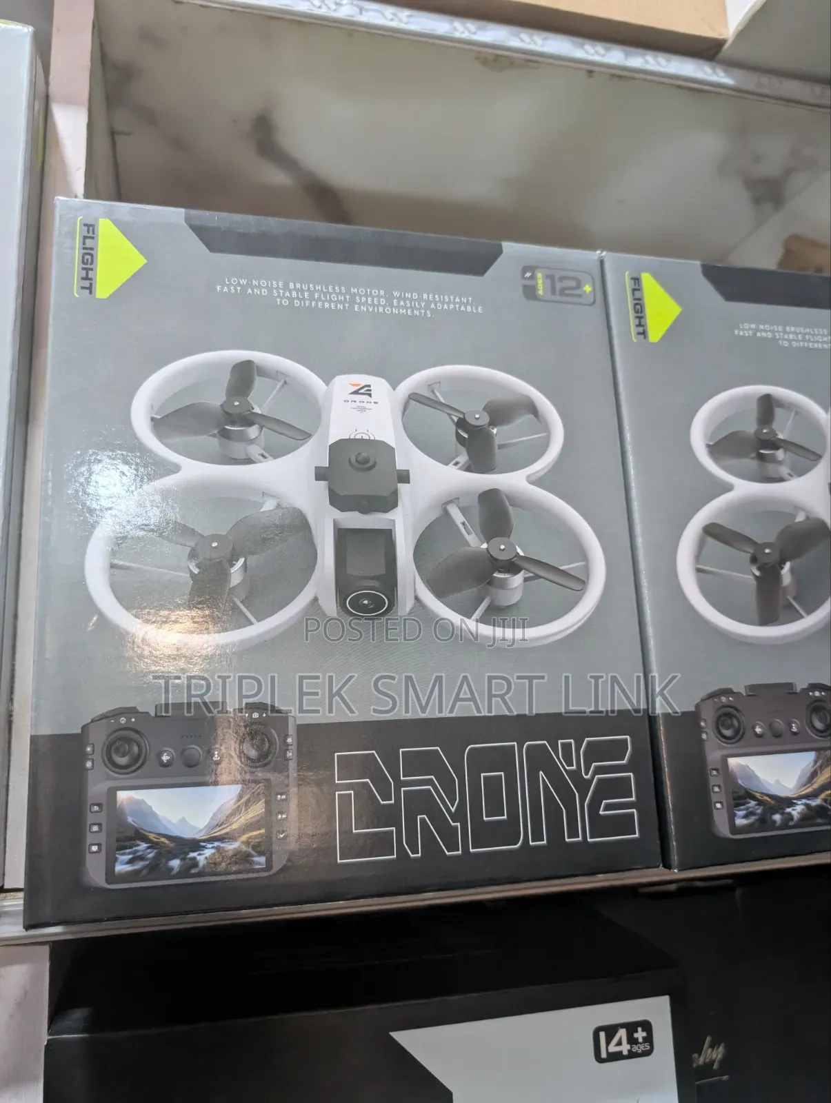 Z4 Camera Obstacle Avoidance Drone With Screen Display + Extra Battery