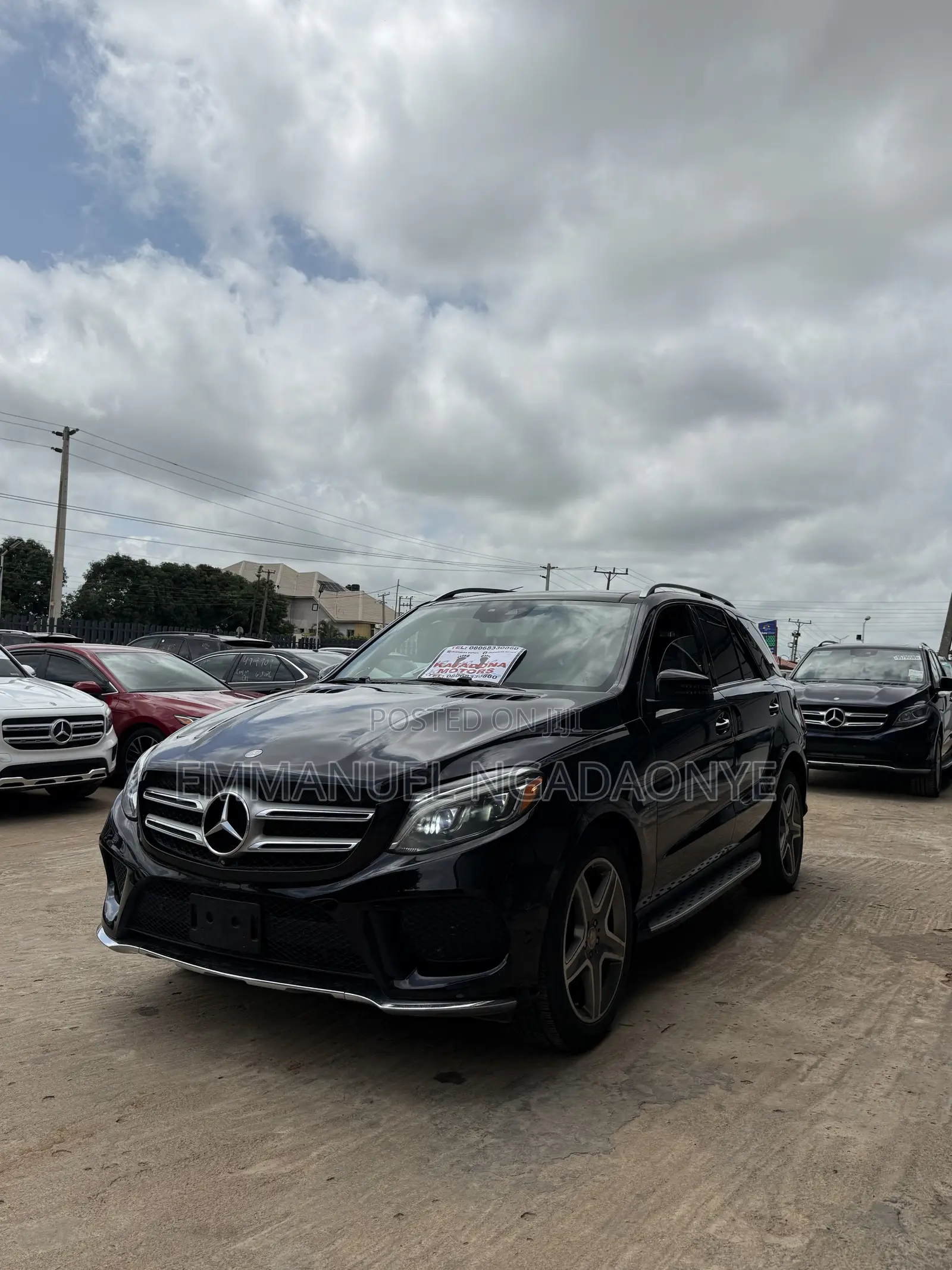 Mercedes-Benz GLE-Class 2017 Black