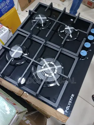 Polystar 4 Burner Built-in Gas Hob – Sleek Kitchen Appliance