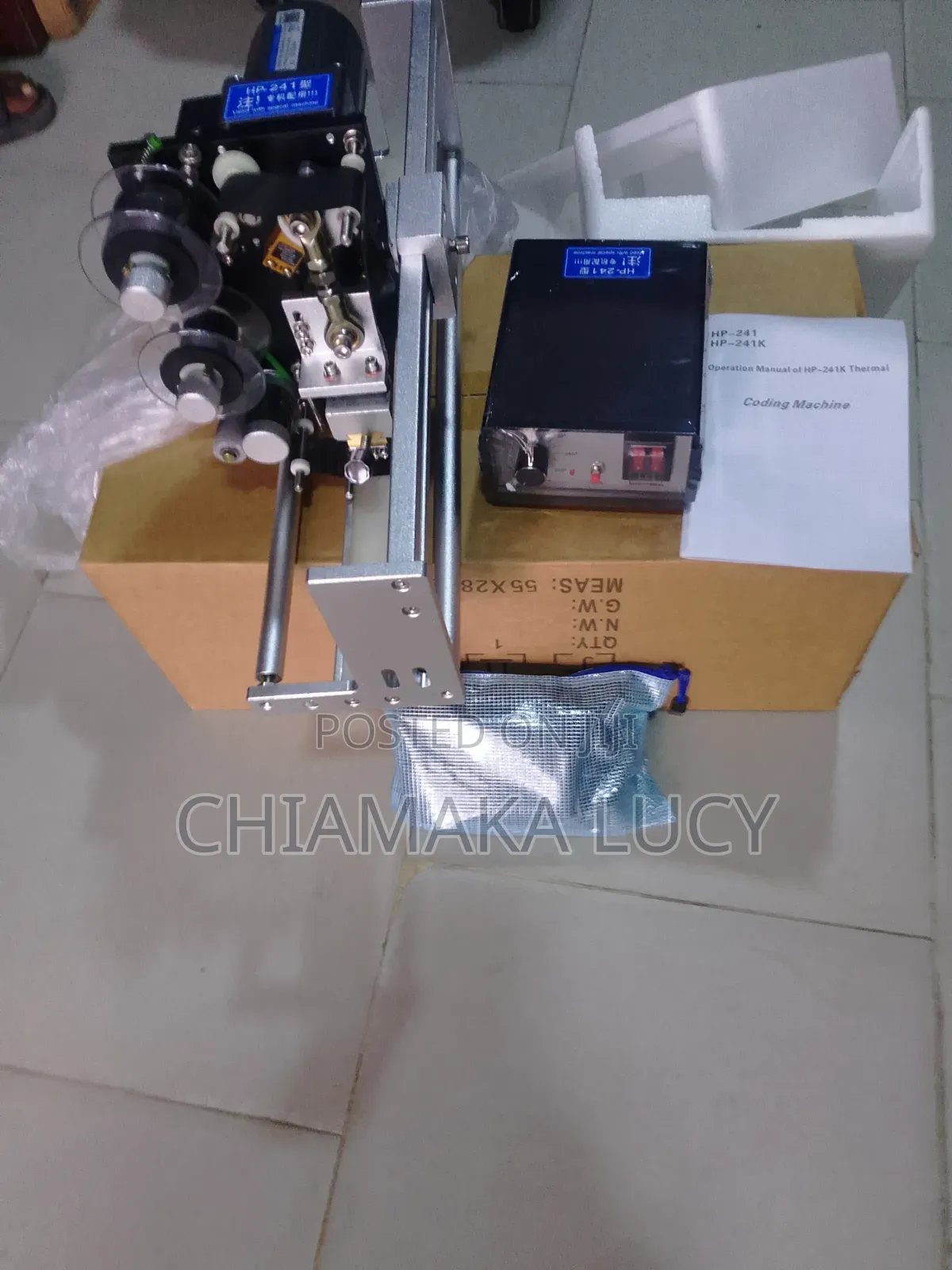 Coding Machine for Automatic Packaging Machine