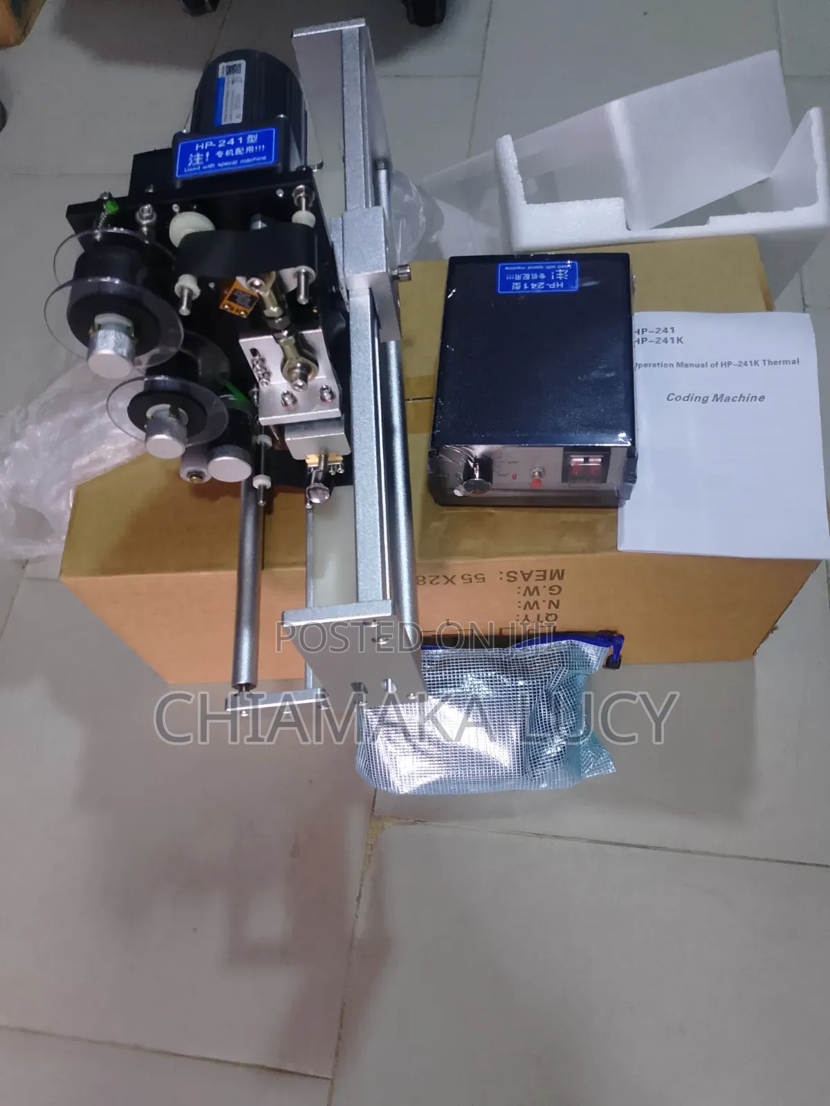 Coding Machine for Automatic Packaging Machine