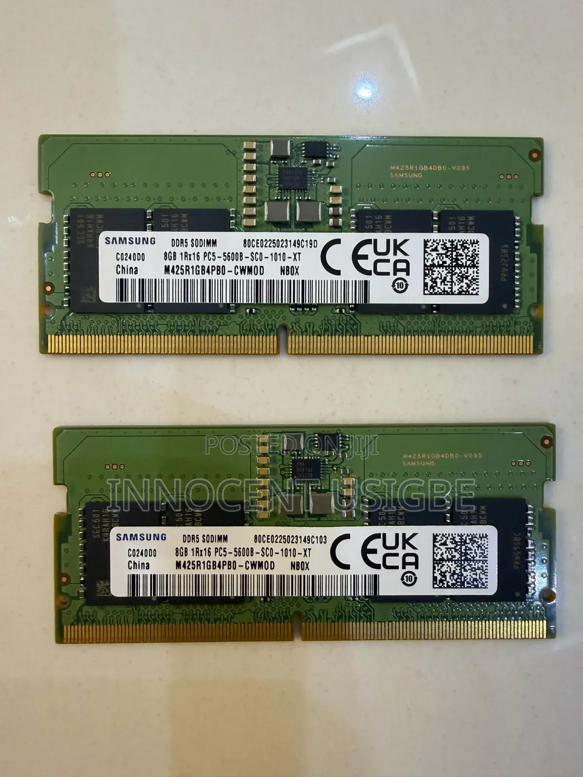 8gb Samsung Ddr5 Ram 5600mhz