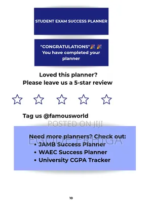 Success Starter Planner