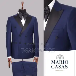 Mario Casas Double Breasted Toxido Suit