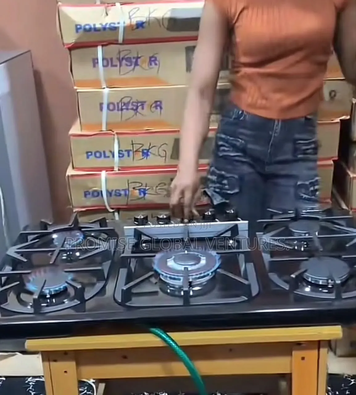 Polystar 5 Burner Cooker