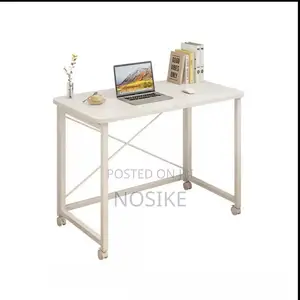 Folding Table Movable Desk Small Apartment Home Computer Desk