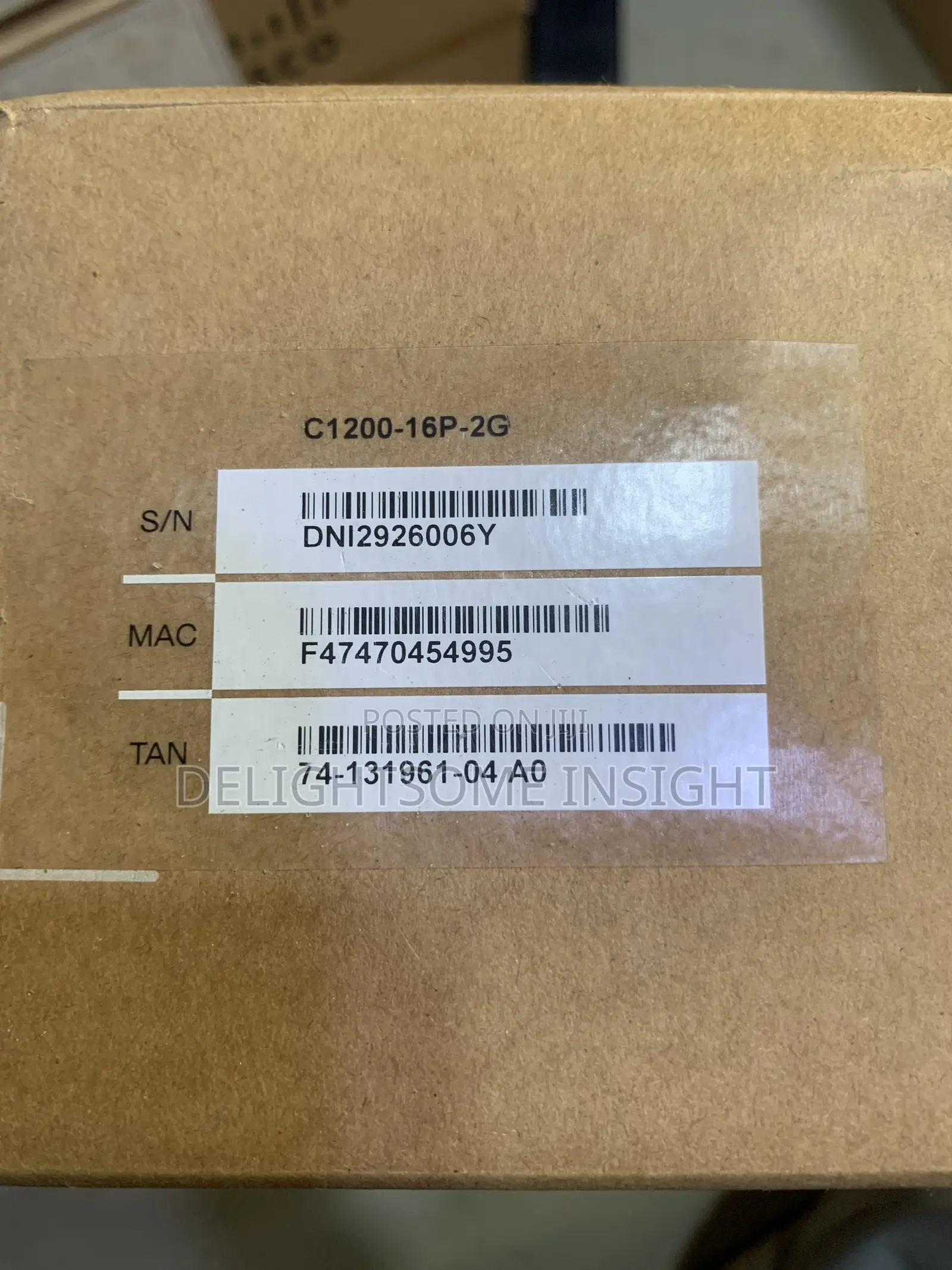 Cisco C1200-16p-2g * Product / Model: C1200-16p-2g *