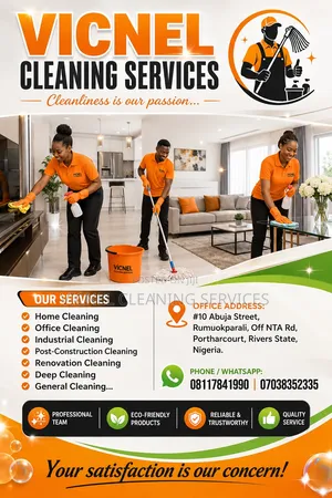 Professional Home Cleaners in Portharcourt