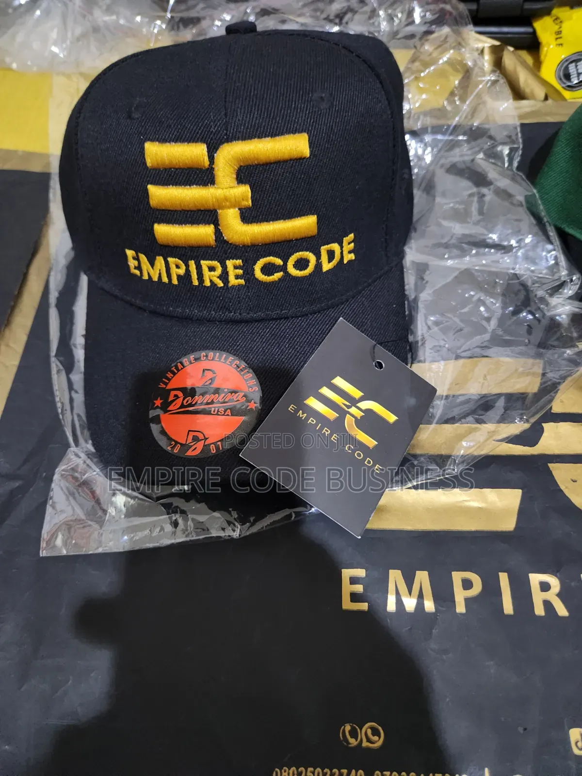 EMPIRE CODE Premium Snapback Caps