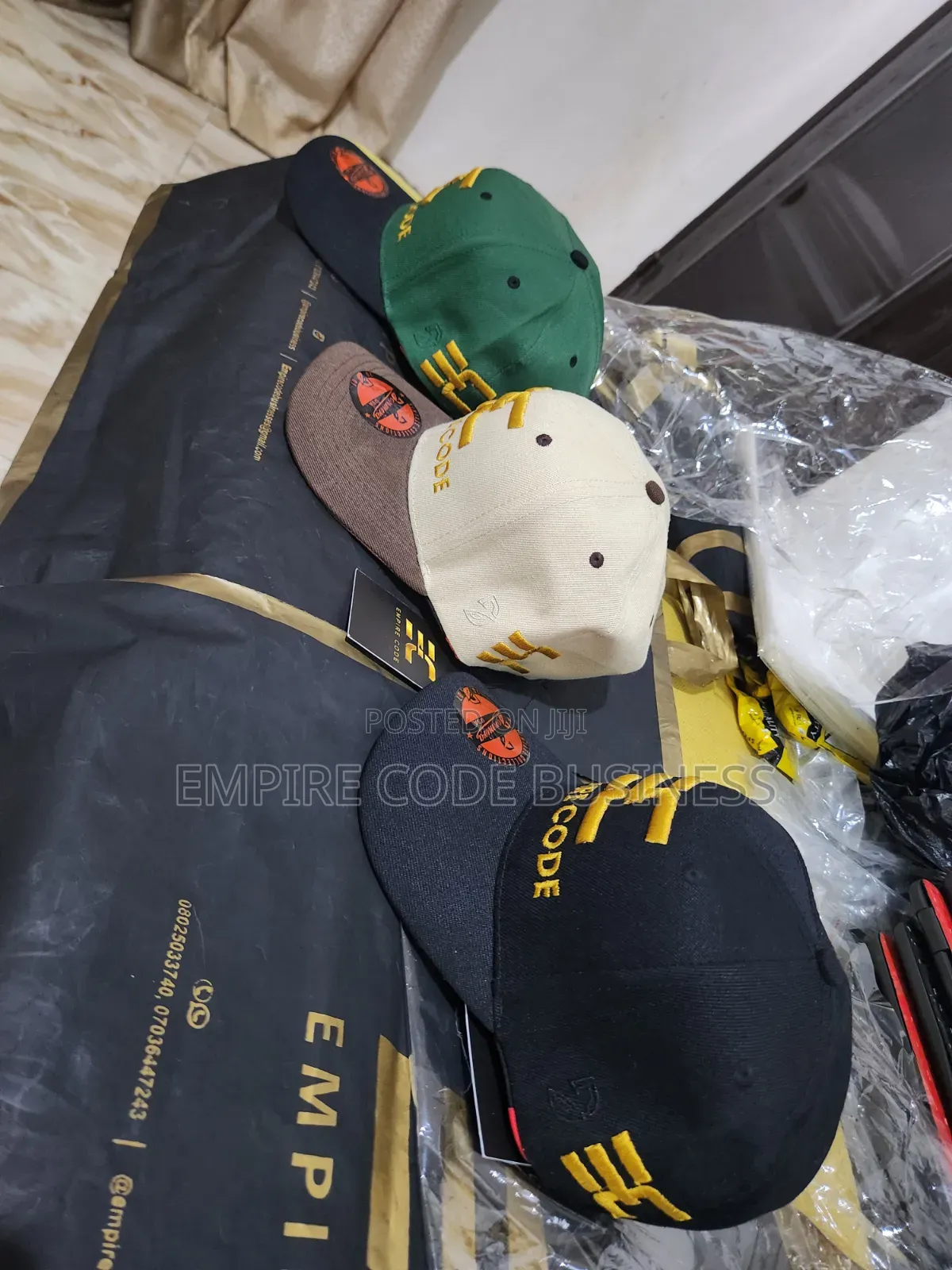 EMPIRE CODE Premium Snapback Caps