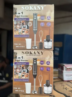 4 in 1 Sokany Hand Blender