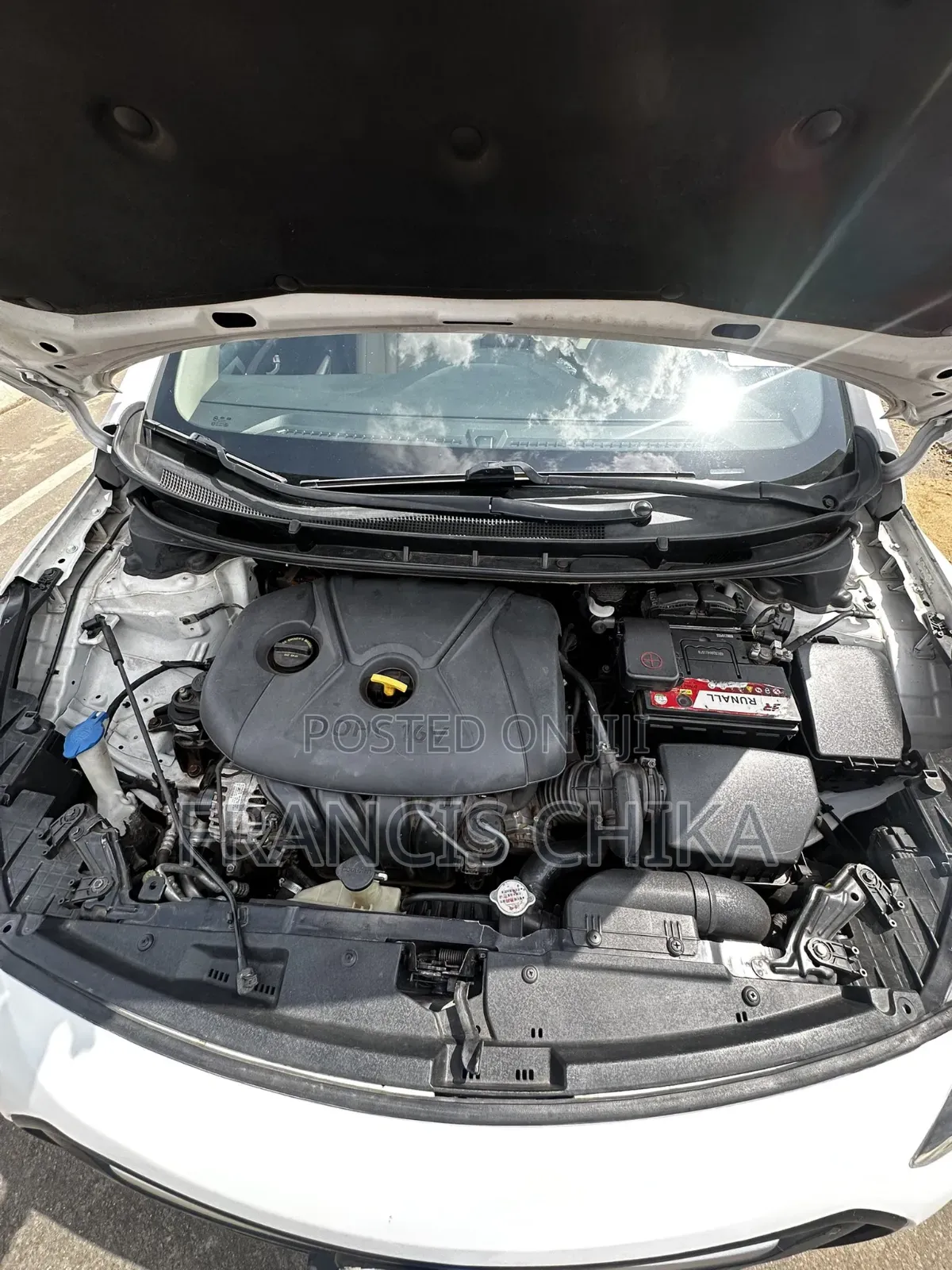 Hyundai Elantra 2014 White