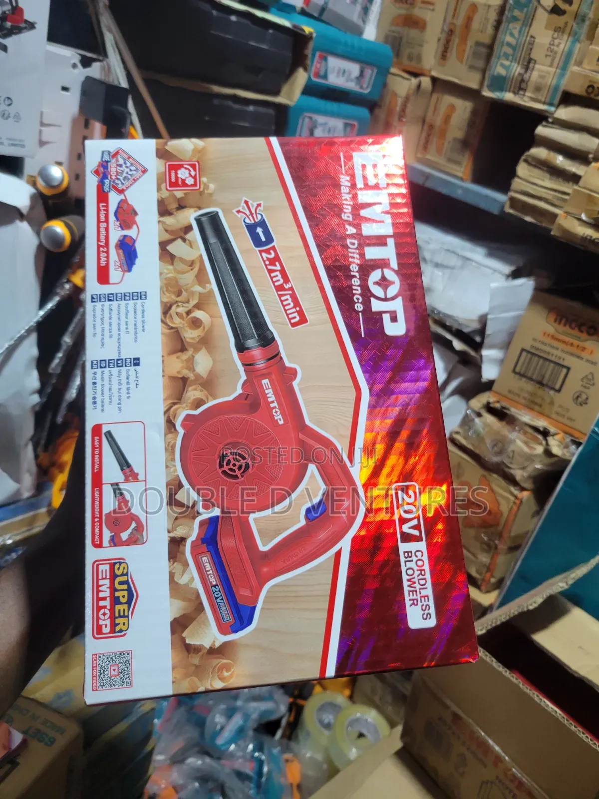 EMTOP Cordless Blower