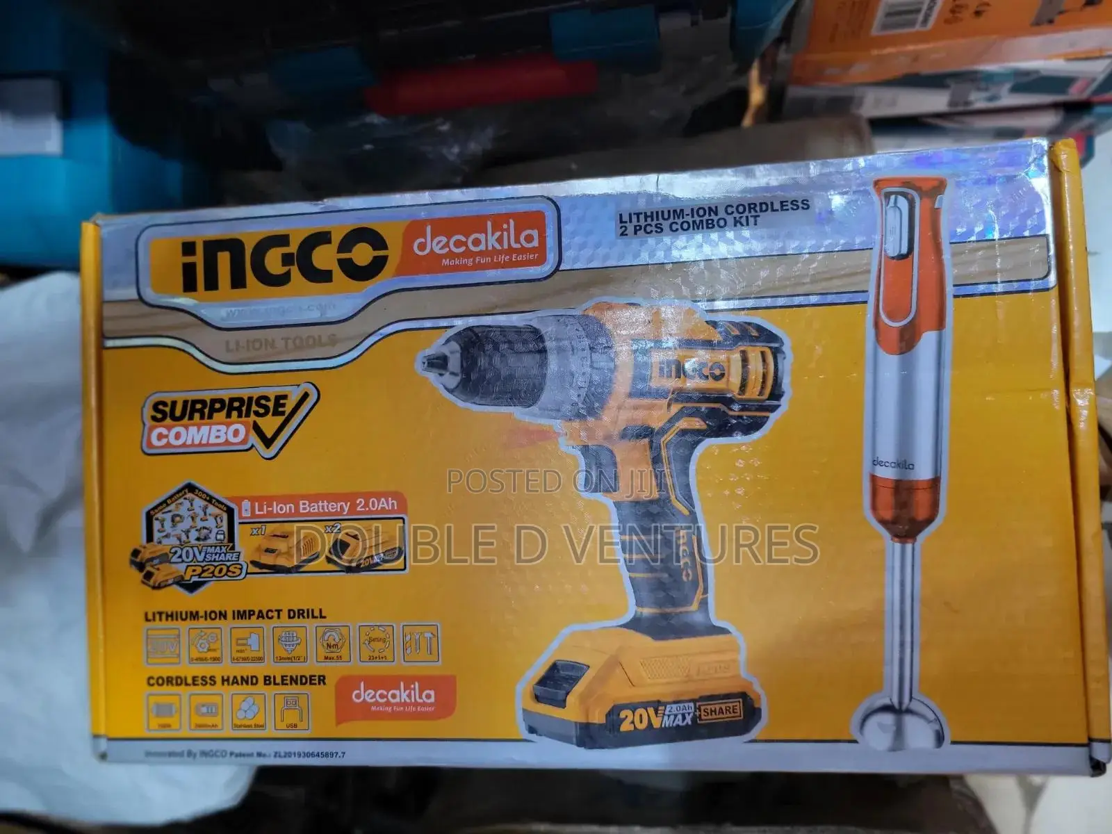 20v 2in1 Cordless Drill