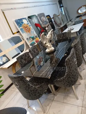 Turkey Super Quality Marble Top Dining Table by Eight Chairs