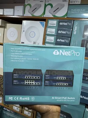 Netpro 8 Port Switch 10/100 NPE-08-150W
