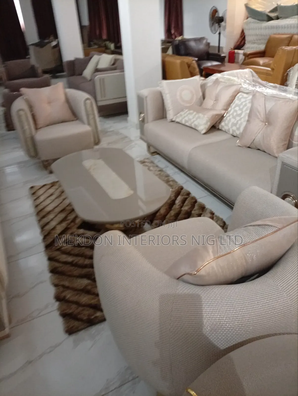 Super Quality Turkish 7 Seater Fabric Sofa