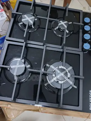 Polystar Four-Burner Gas Hob –Cooker for Boiling, and Simmering